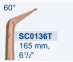 Ножницы микрохирургические коронарные "Titanit" SC0136T - фото №1