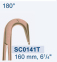 Ножницы микрохирургические коронарные "Titanit" SC0141T - фото №1