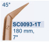 Ножницы микрохирургические коронарные "Titanit" SC0093-1T - фото №1