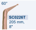 Ножницы микрохирургические коронарные "Titanit" SC0226T - фото №1