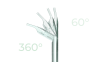 Кліпаплікатор хірургічний OMNIFinger™, артикуляційний, для кліпс Click’aV®, розмір M, без замка, синій, довжина 47 см (0301-04MEOMNX) - фото №5
