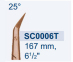 Ножницы микрохирургические коронарные "Titanit" "Slim Line" SC0006T - фото №1
