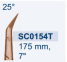 Ножницы микрохирургические коронарные "Titanit" SC0154T - фото №1