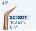 Ножницы микрохирургические коронарные "Titanit" SC0033T - фото №1