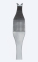Важель (елеватор) кістковий Schumacher, довжина 290мм, ширина 18,0/35,0мм KN0640 - фото №1