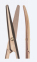 Ножницы диссекционные "Titanit" Tonnis-Adson (Тоннис-Адсон) SC8151 - фото №1