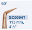 Ножницы микрохирургические коронарные "Titanit" SC0094T - фото №1