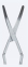 Ножницы крестообразные для глубоких операций "Power TC" Metzenbaum (Метценбаум) SC4103 - фото №1