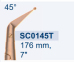 Ножницы микрохирургические коронарные "Titanit" SC0145T - фото №1