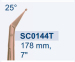 Ножницы микрохирургические коронарные "Titanit" SC0144T - фото №1