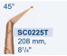 Ножницы микрохирургические коронарные "Titanit" SC0225T - фото №1