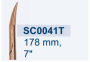 Ножницы микрохирургические коронарные "Titanit" SC0041T - фото №1