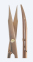 Ножницы диссекционные "Titanit" Stevens (Стивенс) SC8439 - фото №1