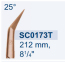 Ножницы микрохирургические коронарные "Titanit" SC0173T - фото №1