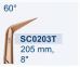 Ножиці мікрохірургічні коронарні "Titanit" SC0031T - фото №1