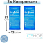 Охолоджуючі компреси-подушки ICEHOF, розмір L, 2 шт (B0D4Z824GQ) - фото №2