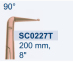 Ножницы микрохирургические коронарные "Titanit" SC0227T - фото №1