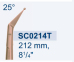 Ножиці мікрохірургічні коронарні "Titanit" SC0214T - фото №1