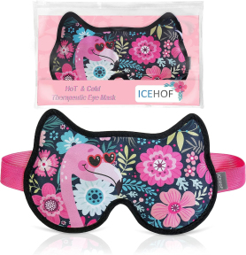 Маска для глаз с охлаждающим эффектом ICEHOF, «Фламинго» (B09BNV82Y5)