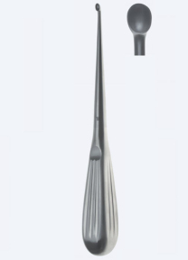 Кюретка (ложка) спинна кісткова Fig. 3, довжина 205мм, кінчик 5,4мм KN1576
