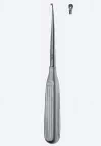 Кюретка кісткова Lempert Fig. 0000, довжина 215мм, порожнина 1,6мм KN1759