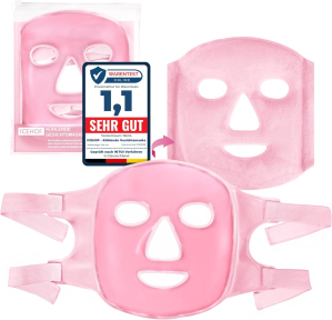 Охлаждающая маска для лица ICEHOF, розовая (B0BKLG2TCN)