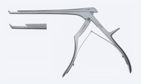 Костный выкусыватель Love-Kerrison, рабочая длина 230мм, режущий вверх на 130°, выкус 2,0мм, концентратор 15мм MN4461-5
