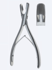 Кусачки (ронжири) кісткові Luer, довжина 180мм, прямі, викус 23,0мм KN4860