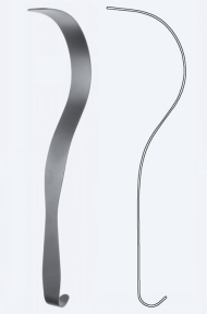 Ретрактор Deaver Fig. 1, длина 300мм, ширина 25мм WH2540