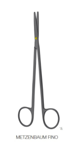 Ножницы хирургические, дисекционные Metzenbaum-Fino "TC ", длина 180мм, изогнутые, тупоконечные BBF-2