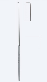 Крючок для фистулы Emmet Fig. 5, длина 220мм, изогнутый, остроконечный WH3485