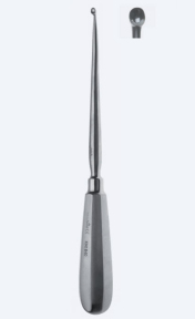 Кюретка кісткова Simon Fig. 000, довжина 240мм, порожнина 3,6мм KN1840