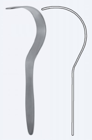 Ретрактор (розширювач) Deaver Fig. 000, довжина 180мм, ширина 19мм WH2520