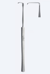 Ретрактор (ранорозширювач) для рани Mohberg Fig. 2, довжина 170мм, лопатка 17х5мм WH3502