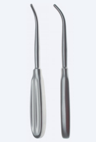 Элеватор для скуловой кости Dingmann, длина 210мм, изогнутый, кончик 4,6мм MF0326