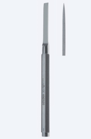 Остеот Mannerfelt, довжина 155мм, прямий, ширина 8,0мм KN2530