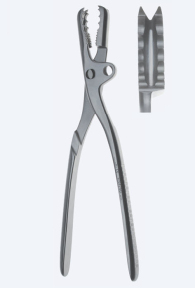 Щипцы (костодержатели) костные Farabeuf, длина 255мм, большие KN4260