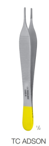 Пинцет хирургический "TC Adson", длина 150мм, прямой, кончик 1,4мм CAZ-7