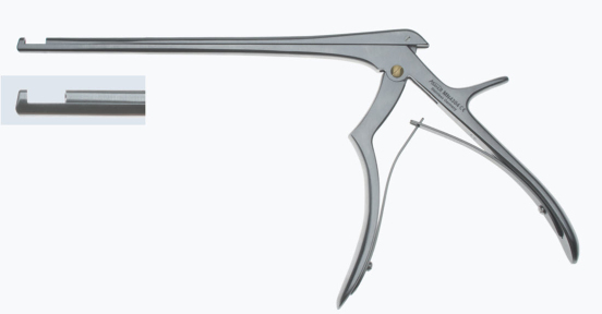 Костный выкусыватель Kerrison-Jacobi, рабочая длина 230мм, режущий вверх на 90°, выкус 3,0мм, концентратор 10мм MN4723