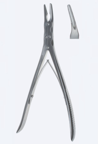 Шматочки (ронжири) кісткові Smith-Peterson, довжина 230мм, вигнуті під кутом 15 ° KN5032