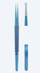 Пінцет мікро з кільцевидними кінчиками "Titanium" GF8016