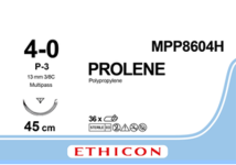 Пролен (Prolene) 4/0, длина 45см, обр-реж. игла 13мм MPP8604H