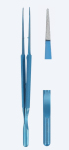 Пінцет мікро з кільцеподібними кінцями фіксаційний та лігатурний "Titanium" DeBakey (ДеБейки) GF8009