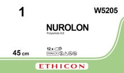 Нуролон (Nurolon) 1, 17шт. по 45см, без голки W5205