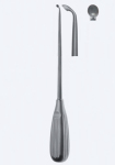 Кюретка кісткова Fig. 00, довжина 250мм, вигнутий нагору, кінчик 4,4мм KN1723