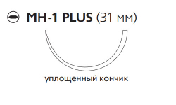 Викрил Плюс (Vicryl Plus) 2/0, длина 70см, кол. игла 31мм VCP320H