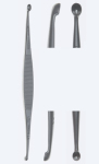 Кюретка (ложка) костная двусторонняя Williger (Виллигер) Fig. 1+2 KN1910