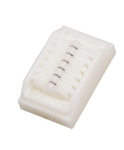 Кліпса титанова Vclip, розмір XS, біла, шевронна, 6 шт. (0301-06XS)