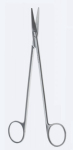 Ножницы диссекционные Toennis, длина 180мм, изогнутые, тупоконечные SC2560
