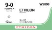 Этилон (Ethilon) 9/0, длина 13см, кол-реж. игла 3,5мм W2898